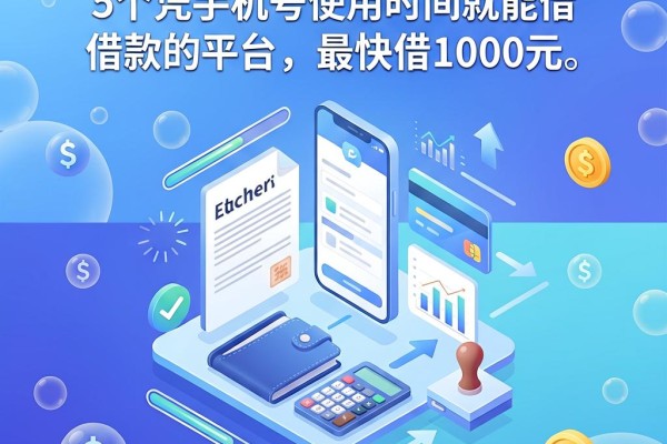 2026最新盘点:5个凭手机号使用时间就能借款的平台,最快借1000元