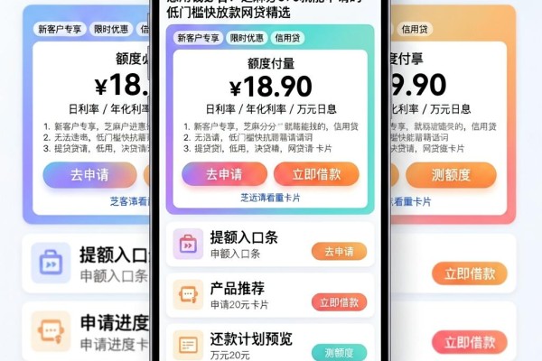 急用钱必看!芝麻分570就能申请的低门槛快放款网贷精选