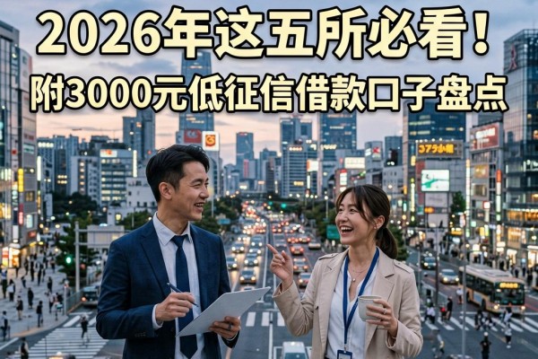 500分能上什么大学？2026年这五所必看！附3000元低征信借款口子盘点