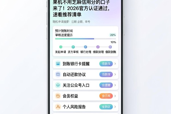 果机不用芝麻信用分的口子来了!2026官方认证通过,速看推荐清单