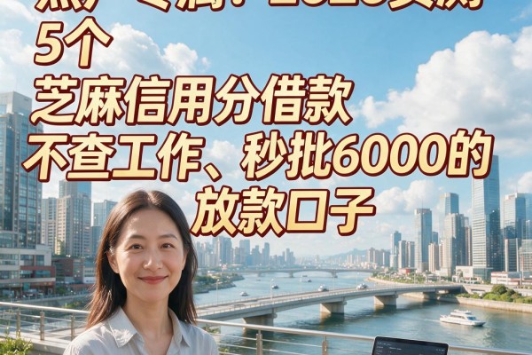 黑户专属！2026实测5个芝麻信用分借款不查工作、秒批6000的放款口子
