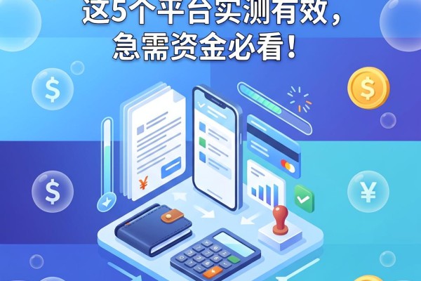 不看征信也能借到钱?这5个平台实测有效,急需资金必看!