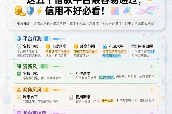 征信花了也能借!2026年这五个借款平台最容易通过,信用不好必看