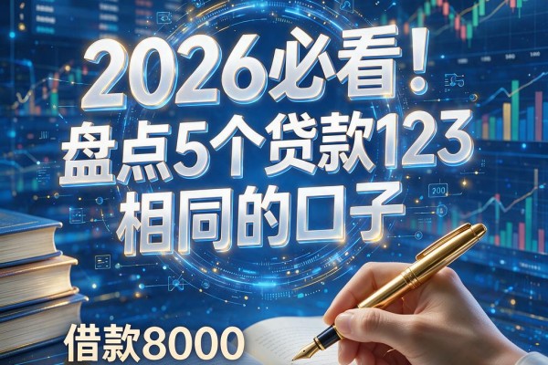 2026必看！盘点5个贷款123相同的口子，借款8000要求不高用心推荐