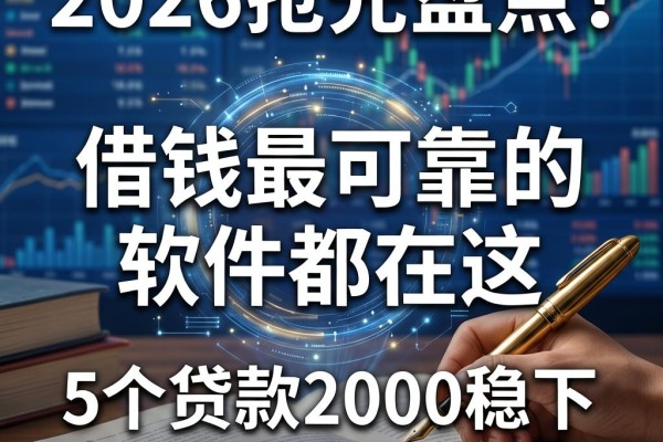 2026抢先盘点!借钱最可靠的软件都在这,5个贷款2000稳下、对资质要求不高