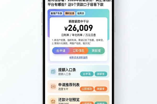 急用钱必看!2026年前辈亲测:真正借钱的平台有哪些?这5个贷款口子容易下款