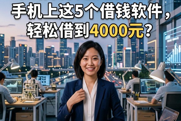 征信有逾期别慌!手机上这5个借钱软件,轻松借到4000元
