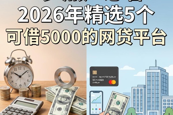 21岁黑户必看！2026年精选5个可借5000的网贷平台，黑户也能轻松申请
