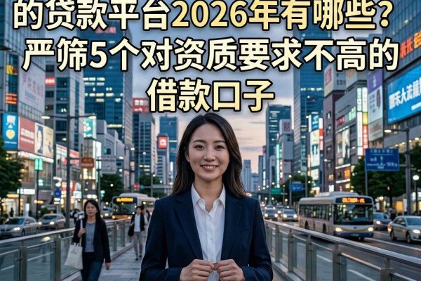 2026年必看！直接能下款的贷款平台2026年有哪些？严筛5个对资质要求不高的借款口子