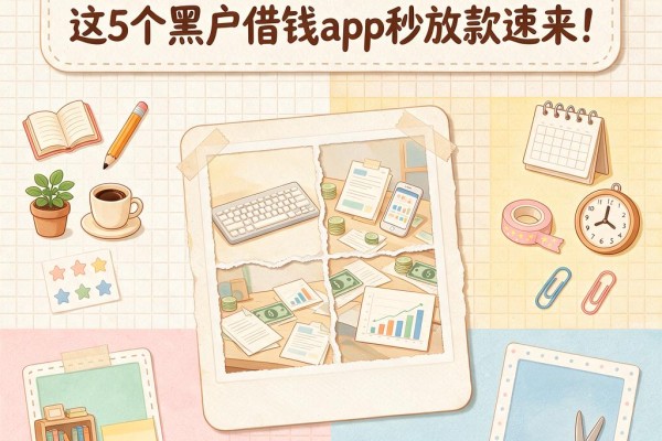 黑户手机借款哪些容易下?这5个黑户借钱app秒放款速来!