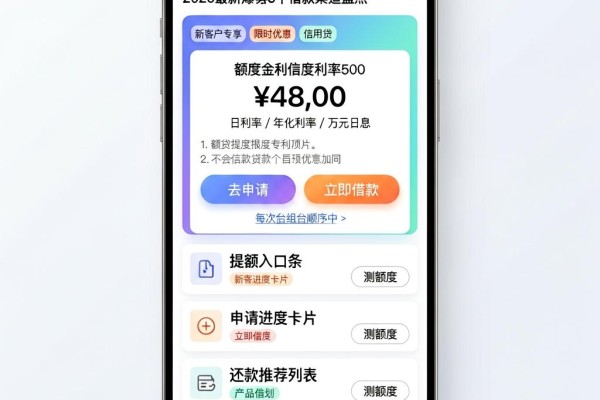 芝麻分599能贷款的小平台有哪些?2026最新爆款5个借款渠道盘点