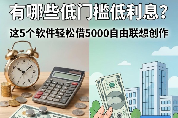2026年急用钱必看!有哪些低门槛低利息的贷款?这5个软件轻松借5000