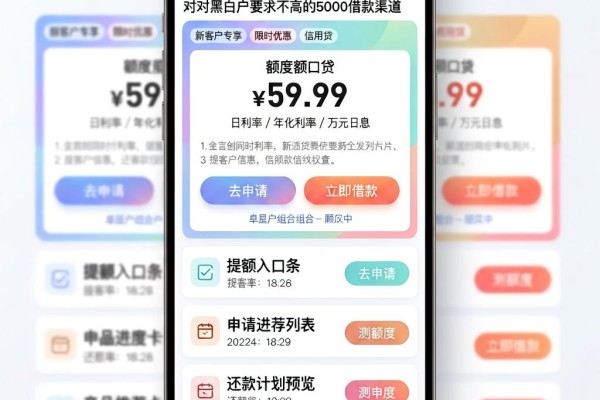 无视黑白户的网贷口子真来了!亲测对黑白户要求不高的5000借款渠道