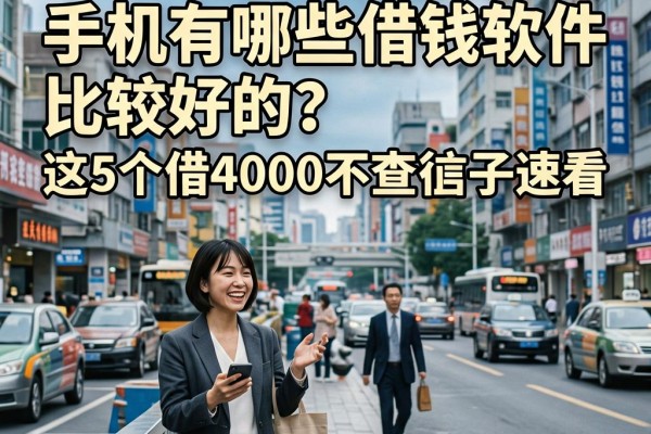 2026年缺钱别慌!手机有哪些借钱软件比较好的?这5个借4000不查征信的口子速看