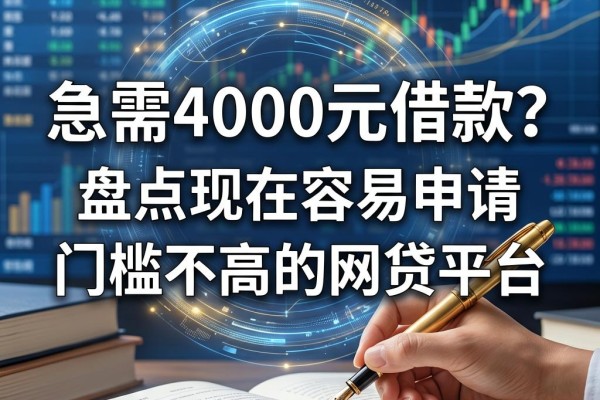 急需4000元借款？盘点现在容易申请、门槛不高的网贷平台