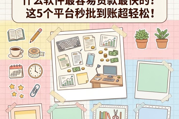 2026年急用钱必看!什么软件最容易贷款最快的?这5个平台秒批到账超轻松