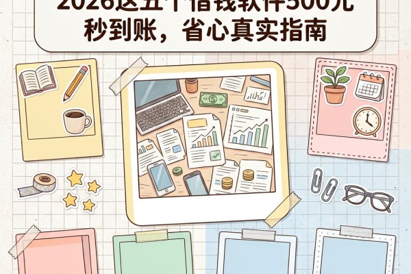 信用很差很差哪里贷款?2026这五个借钱软件500元秒到账,省心真实指南
