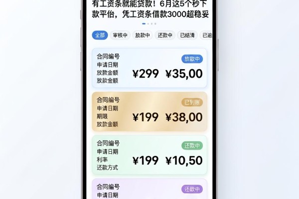 有工资条就能贷款!6月这5个秒下款平台,凭工资条借款3000超稳妥