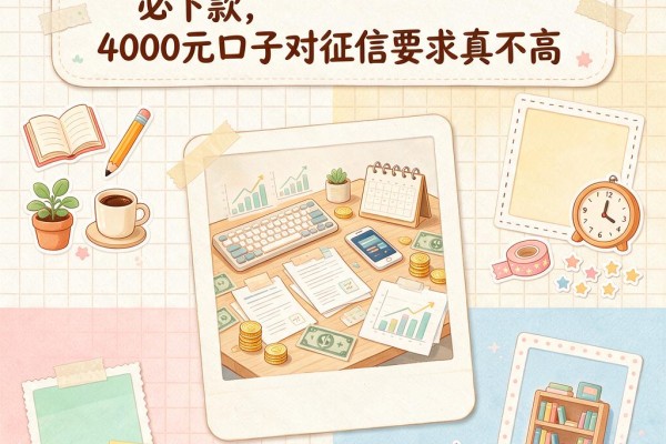 实测!这几家正规借款不看征信必下款,4000元口子对征信要求真不高