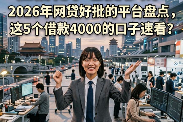 征信花了也能秒批!2026年网贷好批的平台盘点,这5个借款4000的口子速看