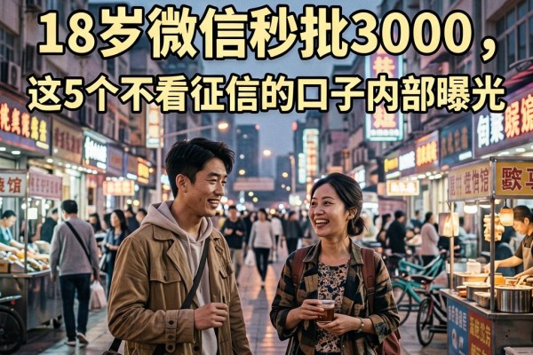 手机号借钱马上到账!18岁微信秒批3000,这5个不看征信的口子内部曝光