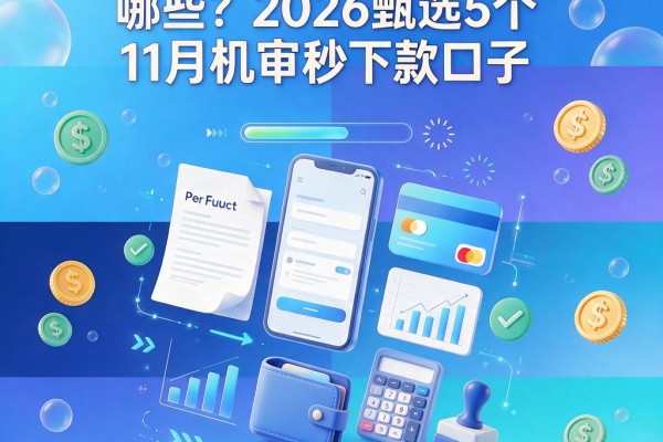 不查信用卡的网贷有哪些?2026甄选5个11月机审秒下款口子