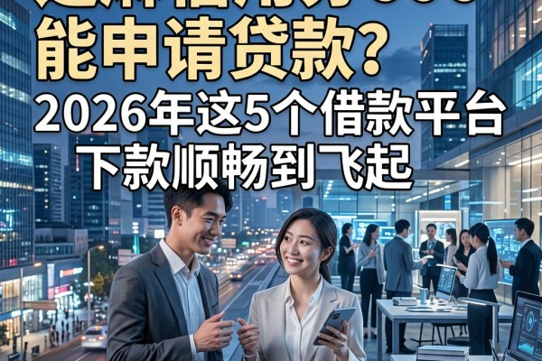芝麻信用分600能申请贷款?2026年这5个借款平台下款顺畅到飞起