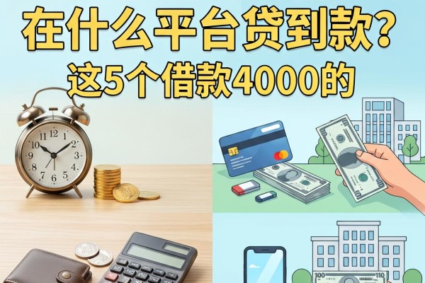 61岁急用钱能在什么平台贷到款？这5个借款4000的口子对年龄要求不高