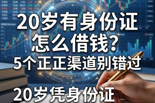 20岁有身份证怎么借钱?这5个正规渠道别错过,顺便盘点20岁凭身份证借500的靠谱口子