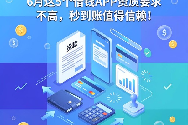 微信贷款秒到账在线盘点！6月这5个借钱APP资质要求不高，秒到账值得信赖
