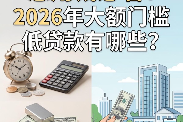 急用钱必看！2026年大额门槛低贷款有哪些？这5个应急网贷平台实操盘点别错过