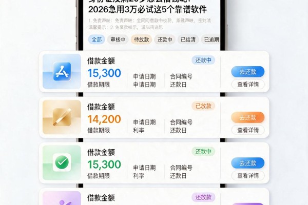 身份证没满20岁怎么借钱呢?2026急用3万必试这5个靠谱软件