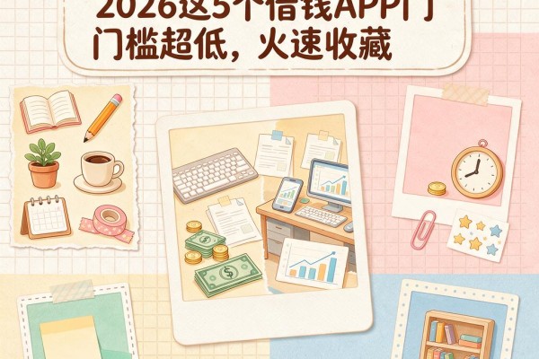 不看征信也能秒下款?2026这5个借钱APP门槛超低,火速收藏