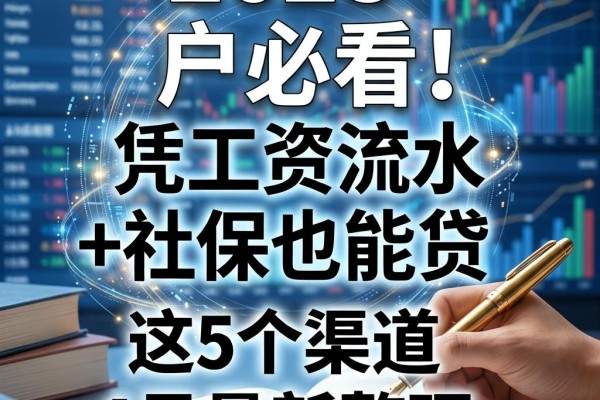 黑户必看！凭工资流水+社保也能贷，这5个渠道4月最新整理