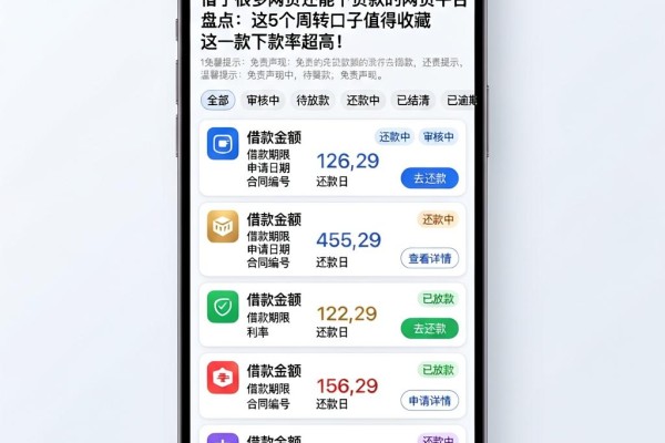 借了很多网贷还能下贷款的网贷平台盘点:这5个周转口子值得收藏,这一款下款率超高!