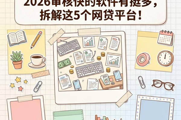 不用身份证就能借钱？2026审核快的软件有挺多，拆解这5个网贷平台！