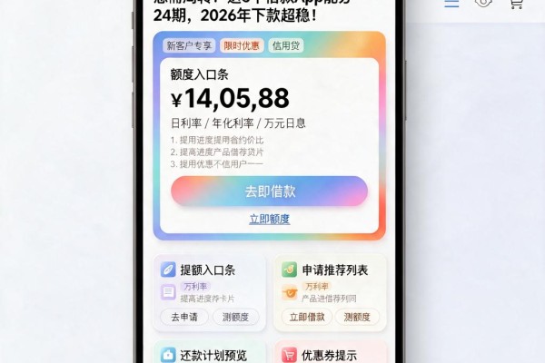 急需周转?这5个借款App能分24期,2026年下款超稳!