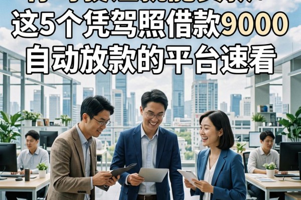 有驾驶证就能贷款?这5个凭驾照借款9000自动放款的平台速看