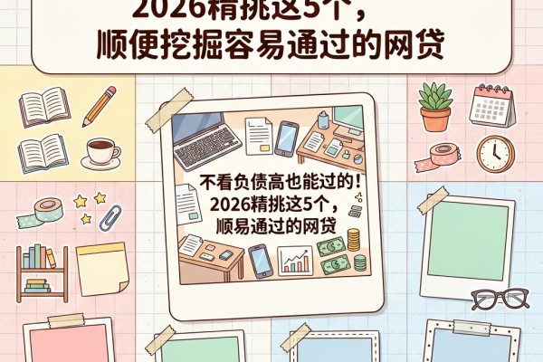 不看负债高也能过的信用贷款!2026精挑这5个,顺便挖掘容易通过的网贷