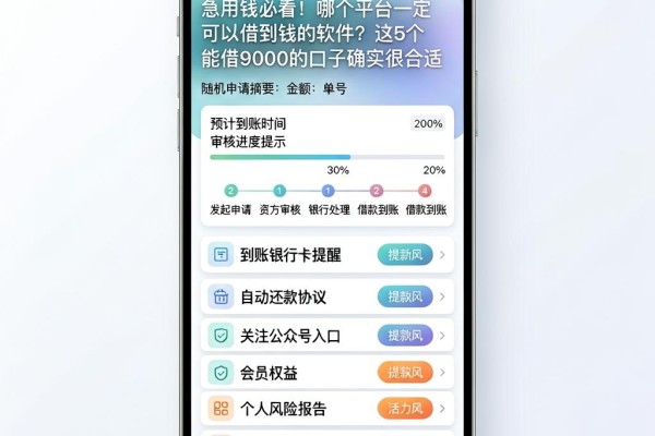 急用钱必看！哪个平台一定可以借到钱的软件？这5个能借9000的口子确实很合适