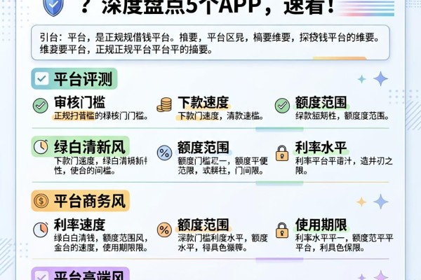 门槛低的正规网贷借钱平台是哪个?深度盘点5个APP,速看!