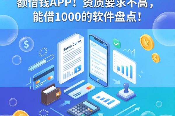 5月没想到还有这些大额借钱APP!资质要求不高,能借1000的软件盘点