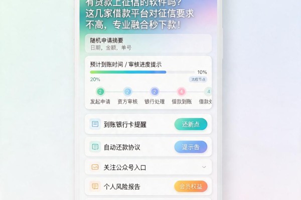 有贷款上征信的软件吗？这几家借款平台对征信要求不高，专业融合秒下款！