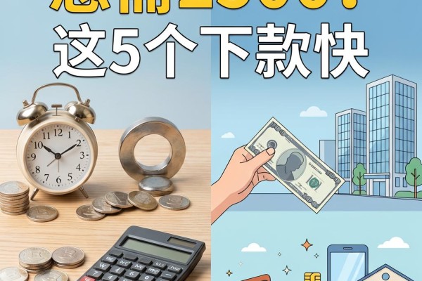 急需2500?这5个下款快、门槛低、额度亲民的贷款软件口子超友好