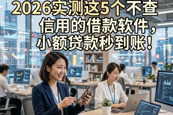急需500元周转？2026实测这5个不查信用的借款软件，小额贷款秒到账！