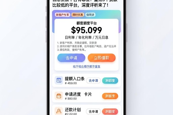 低息贷款平台有哪些?盘点5个贷款比较低的平台,深度评析来了!