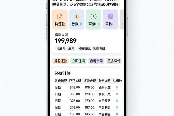 黑户必看!5月最新黑户网贷黑户包过的小额贷首选,这5个微信公众号借500秒到账