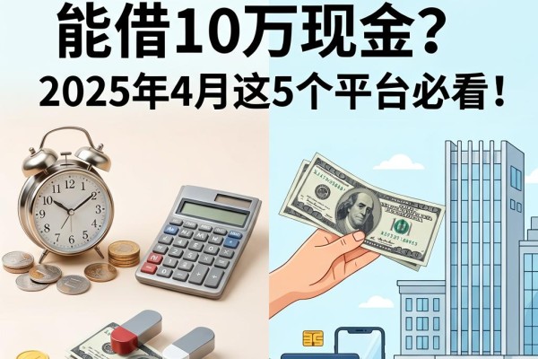 黑户哪个平台能借10万现金?2025年4月这5个平台必看,黑户能借10万的网贷APP大盘点!