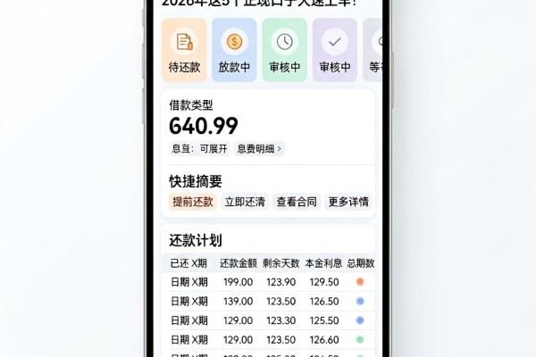 秒借3万不查额度！2026年这5个正规口子火速上车
