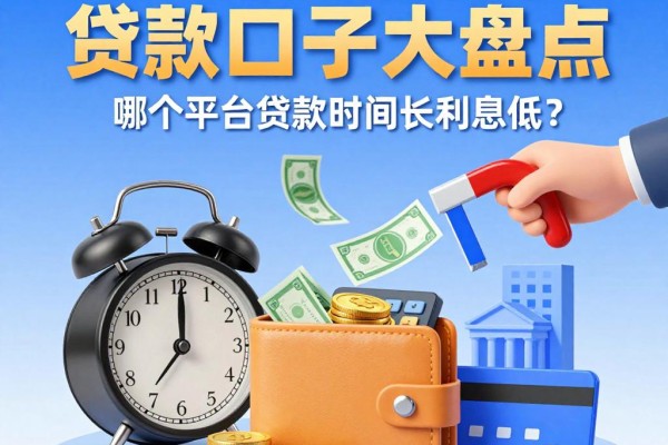 2026最容易通过的贷款口子大盘点!哪个平台贷款时间长利息低?4月亲测这5个